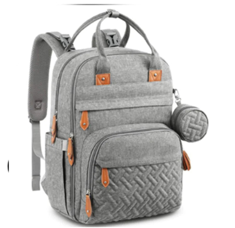 Spacious Portable Diaper Bag for Moms